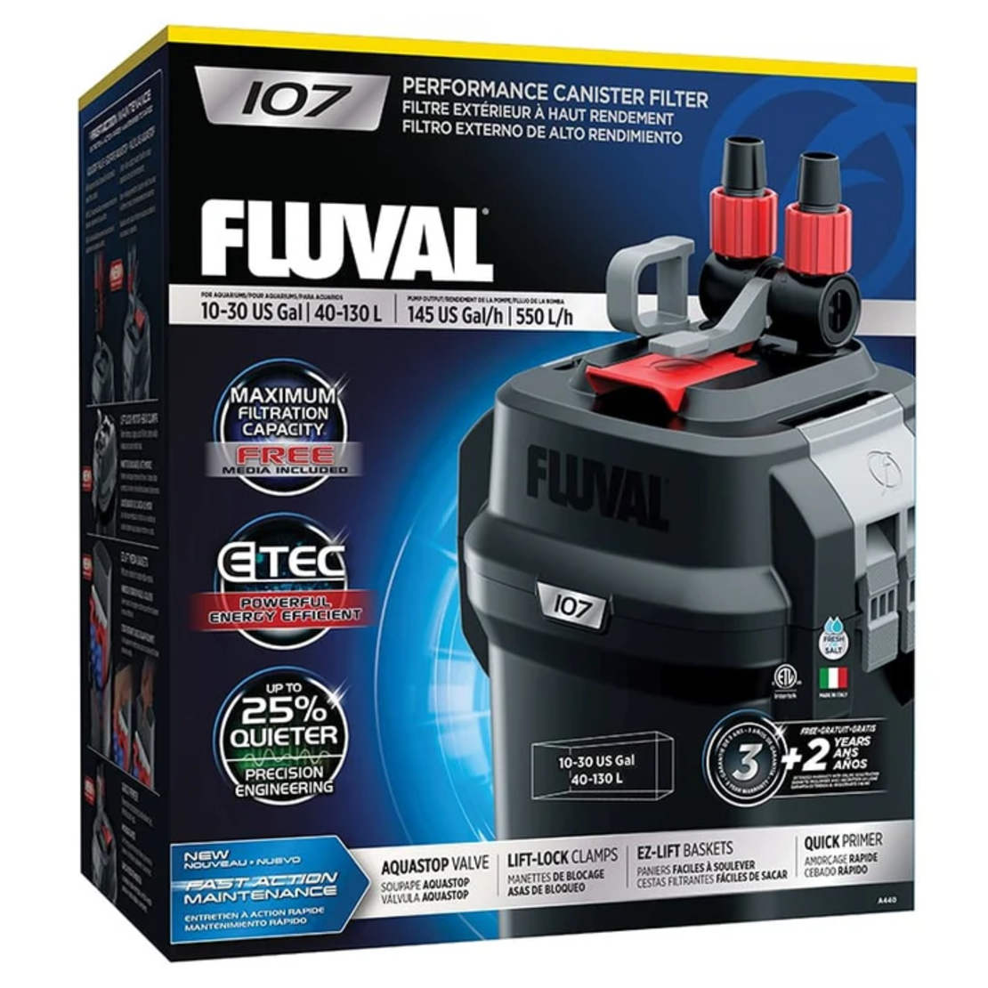 פילטר חיצוני פלובל 107 -FLUVAL 107 external filter