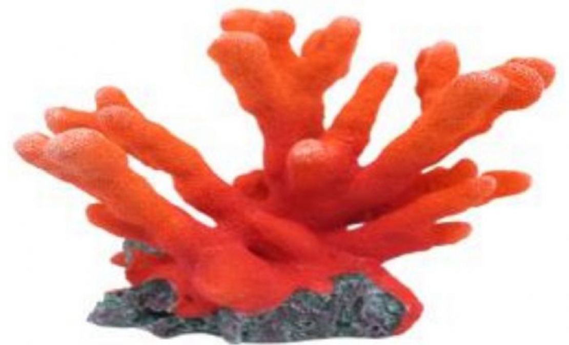 דקורציה אלמוג דגם SH 326 O למים מלוחים ומתוקים - Coral decoration model SH326 O for salt and fresh water