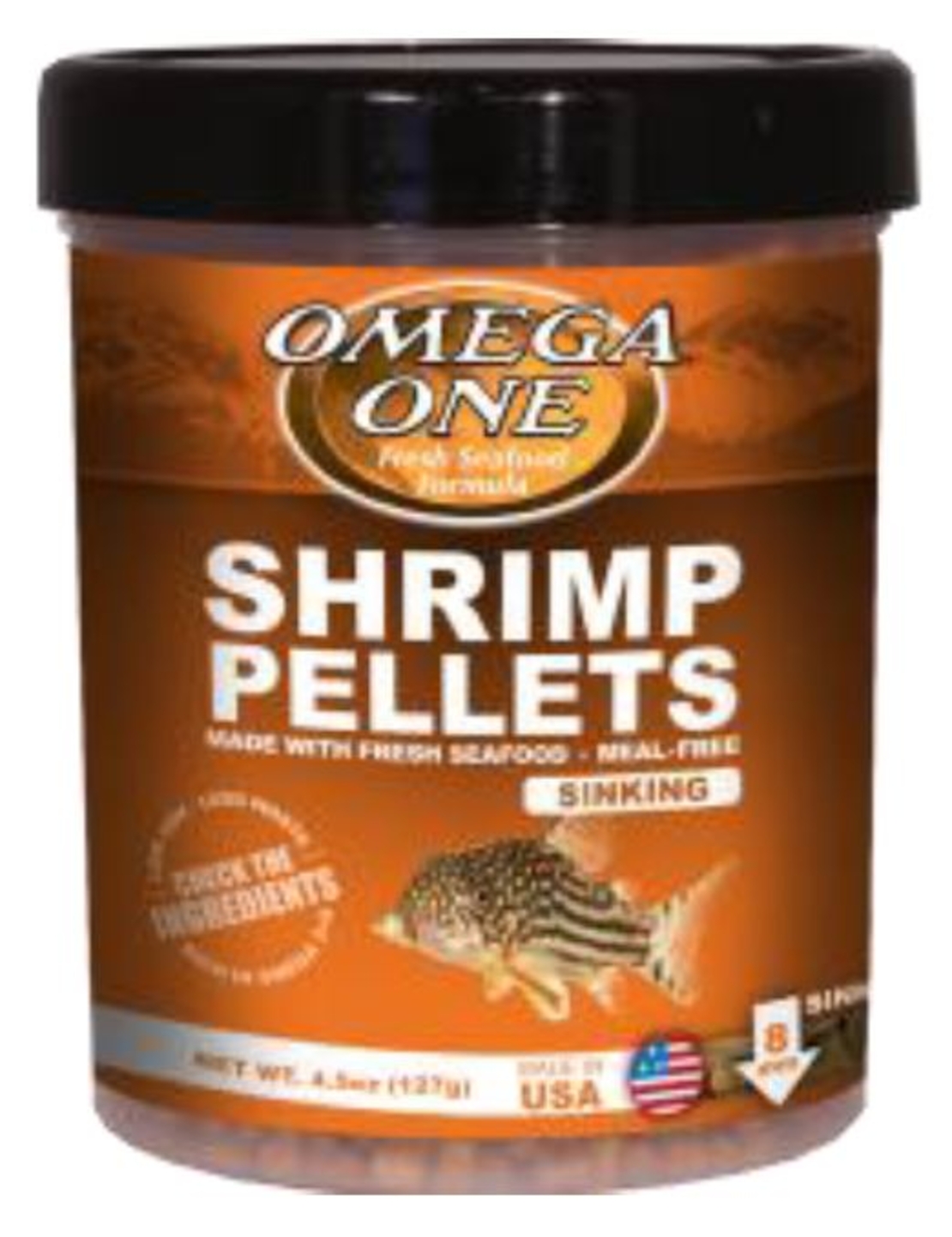 מזון שרימפס פלטס אומגה וואן 567 גרם Omega One Shrimps Pellets