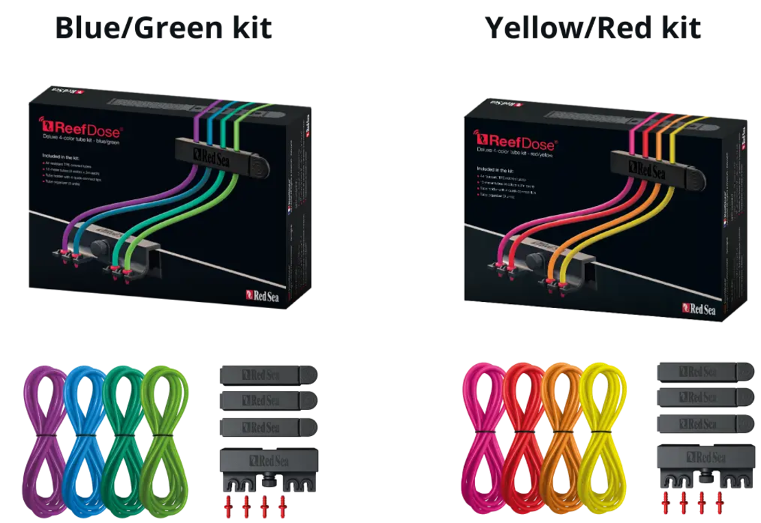 סט צינורות למשאבת מינון כולל קליפס רד סי - RED SEA DELUXE DOSING PUMP TUBE KIT