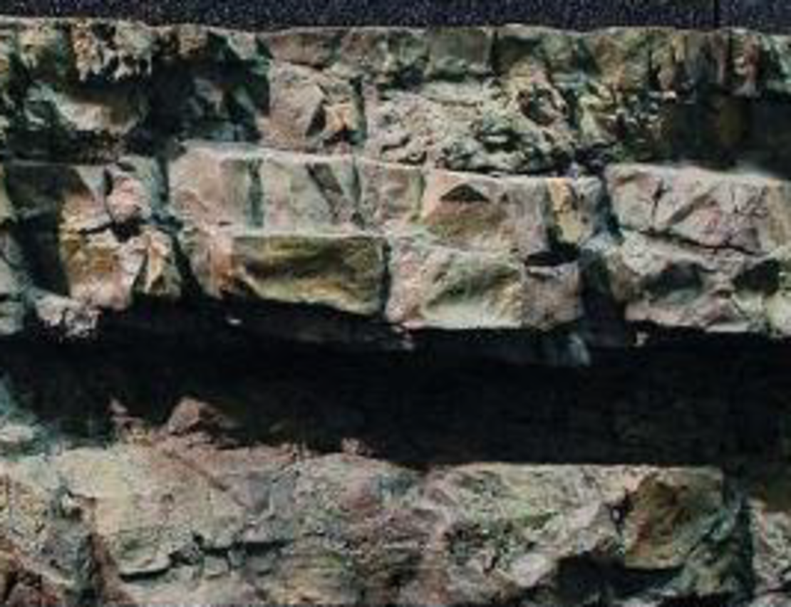 רקע תלת מימד סלעי דגם טימור 148X58 אקווריסטיק - Aquarium Rocky 3D background Model Timor