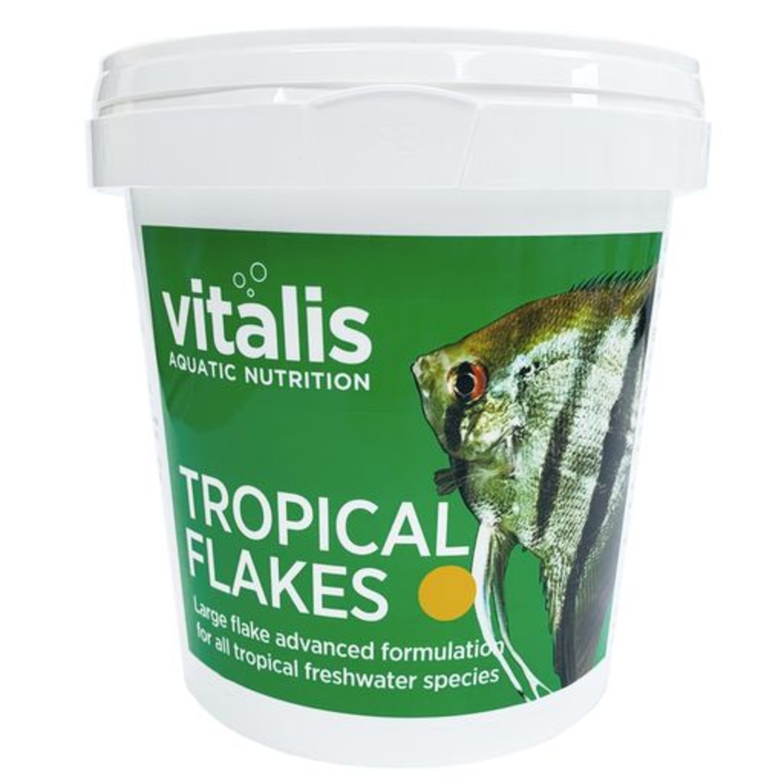 מזון דפים לדגים ויטליס טרופיקל פלקס 90 גרם -Vitalis Tropical Flakes 90g