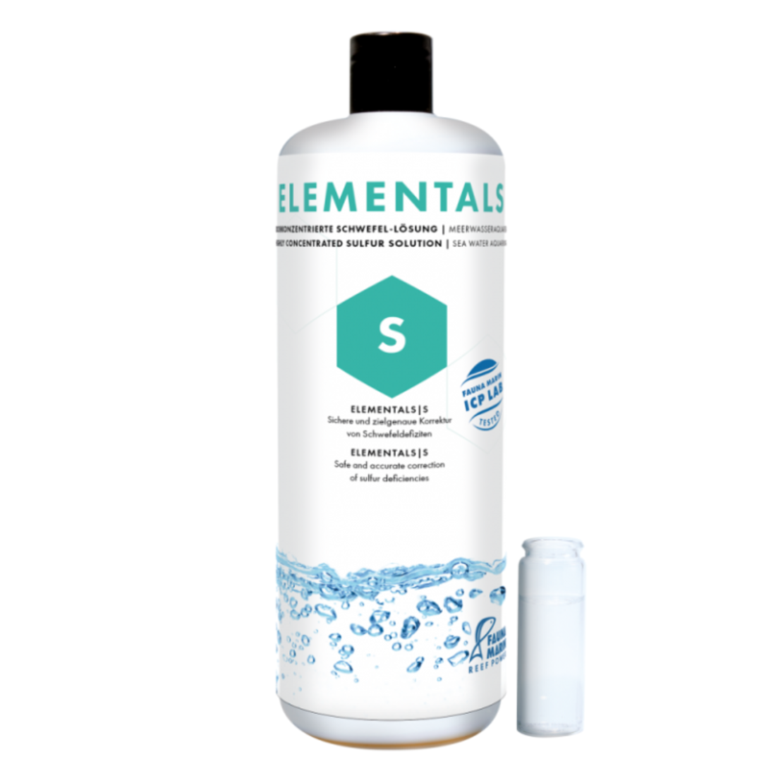 תוסף אלמנט סולפור S פאונה מארין 1 ליטר - Fauna Marin Elements S Sulfur 1L
