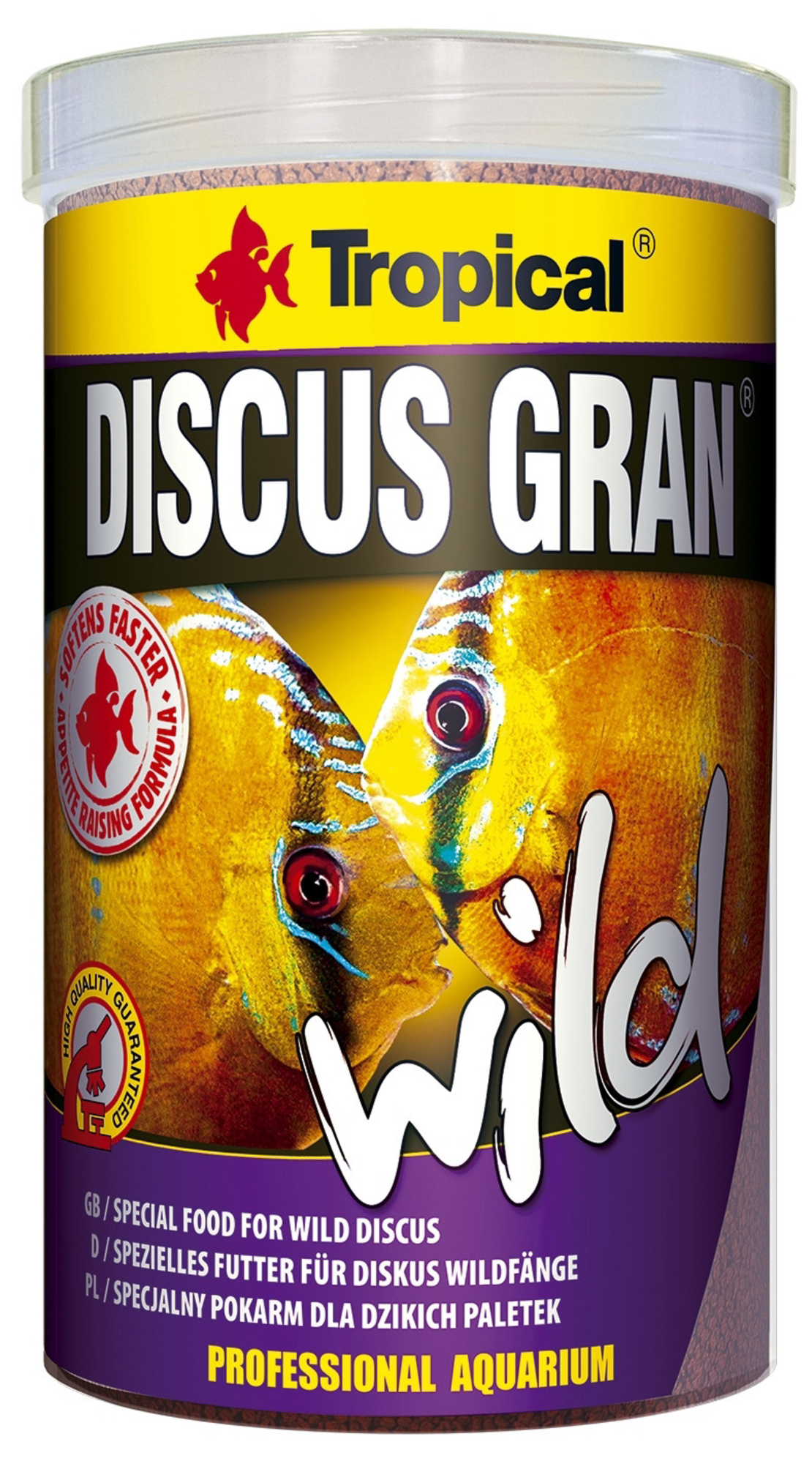 טרופיקל דיסקוס גראן ווילד 250 מ”ל  -Tropical Discus Gran Wild 250 ML