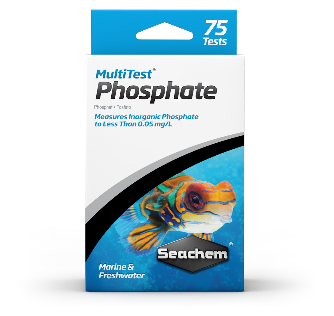 ערכת בדיקה פוספאט PO4 סיכם - Seachem Phosphate PO4 Multitest Kit