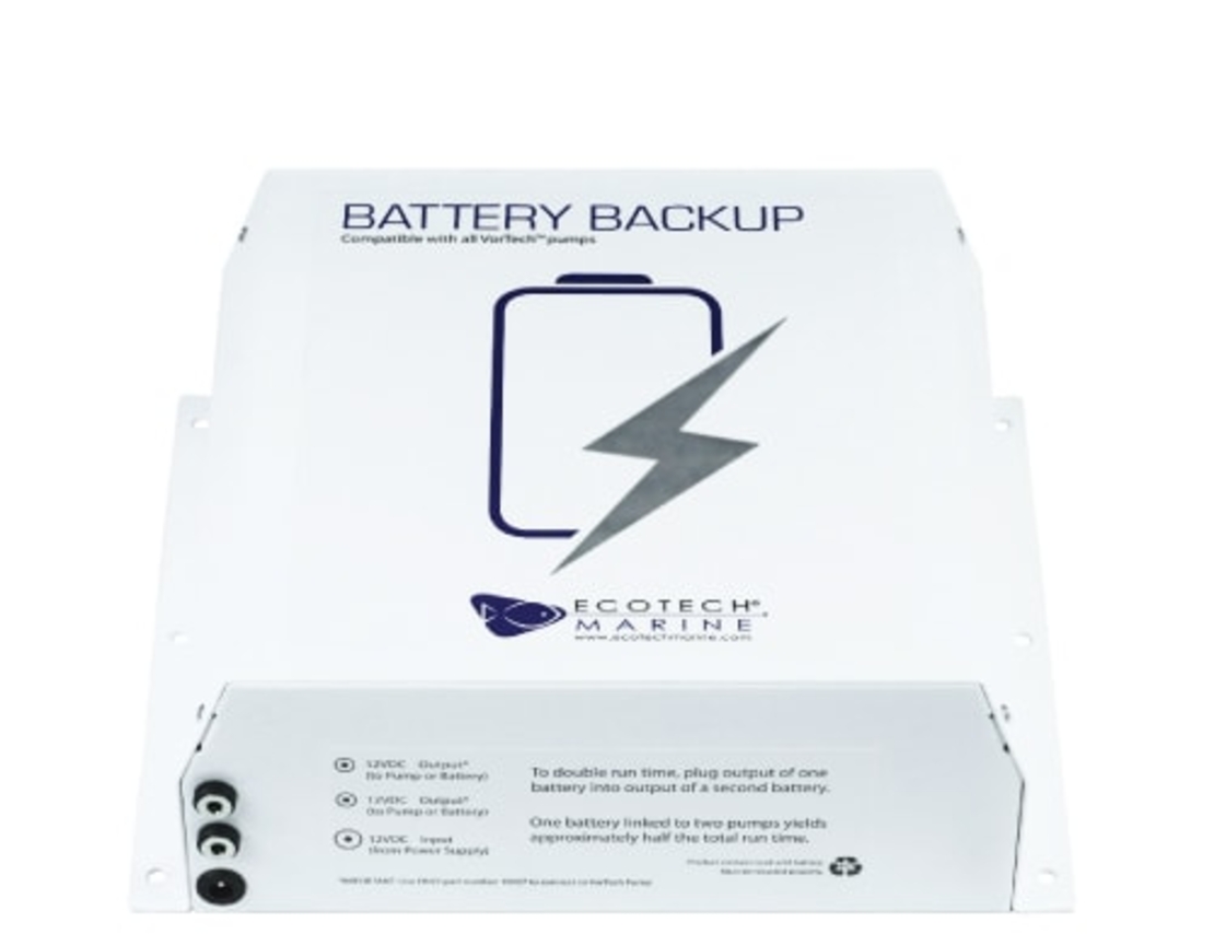 סוללת גיבוי למשאבות אקוטק מארין  -  ECOTECH MARINE Backup Battery