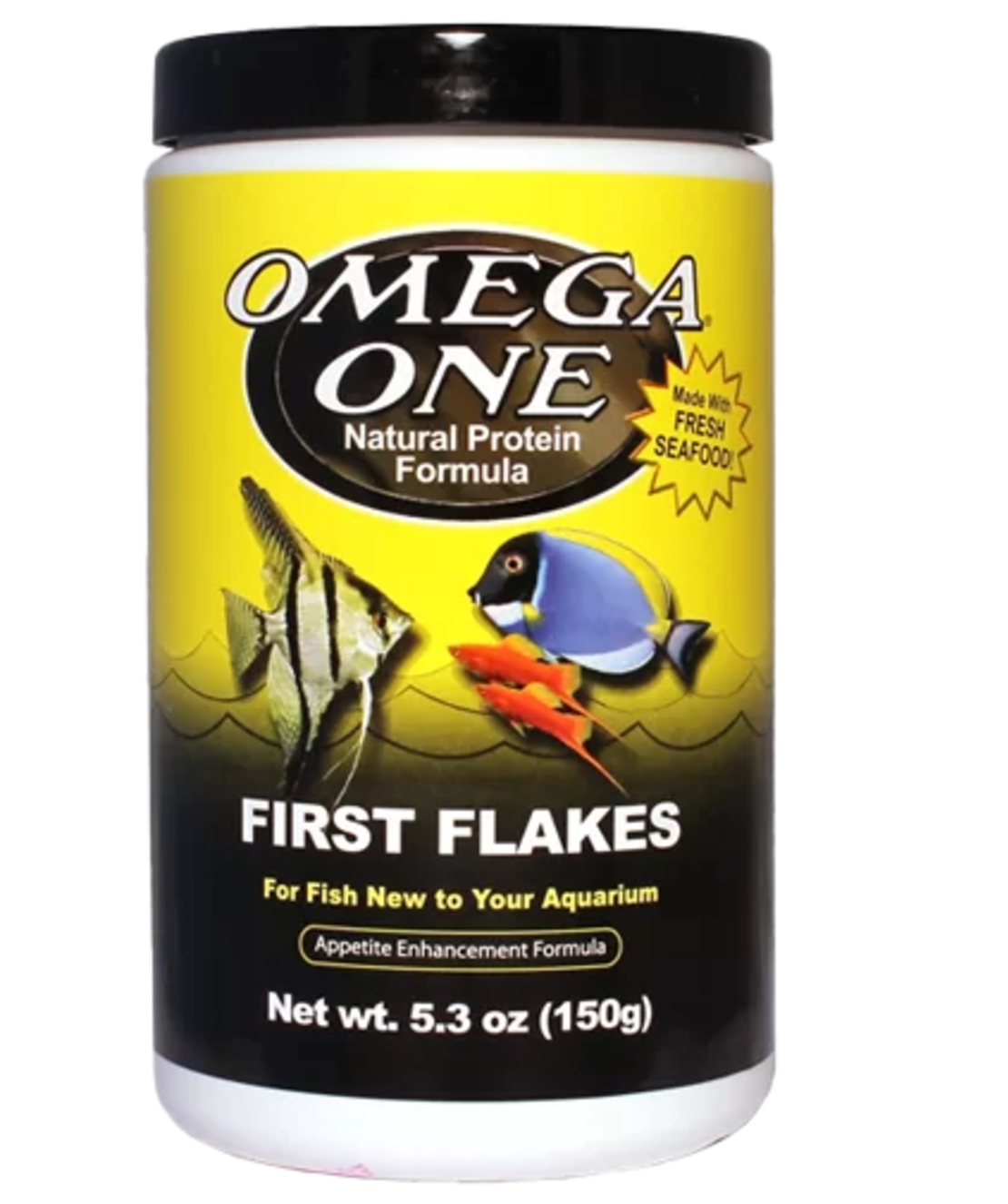 מזון פירסט פלייקס דפים אומגה וואן 150גרם Omega One First Flakes