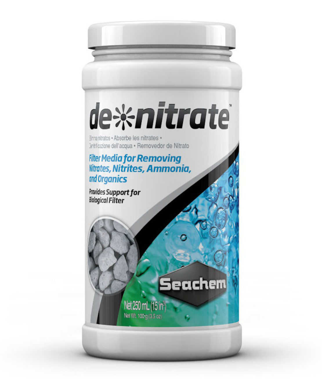 מדיה ביולוגית דה ניטראט סיכם 500 מ”ל - Seachem Denitrate Biological Filter Media
