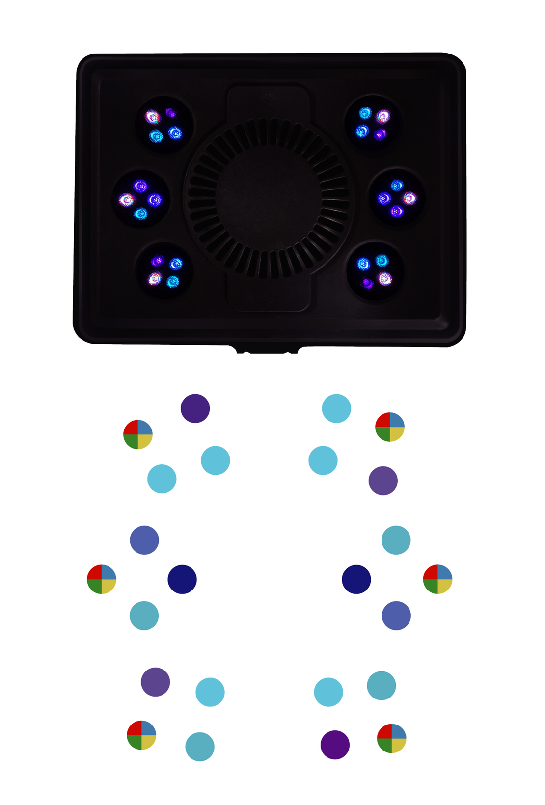 תאורת לד MJ L165 BLUE מקספקט - Maxspect LED MJ L165 BLUE