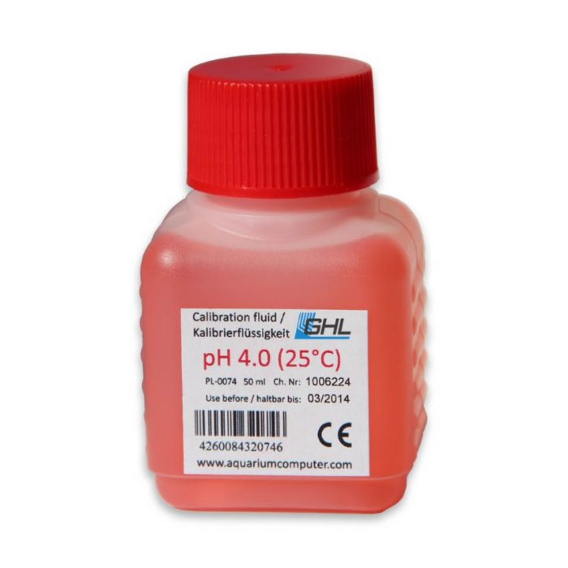 נוזל כיול GHL פי.אייץ PH4 (50 מ