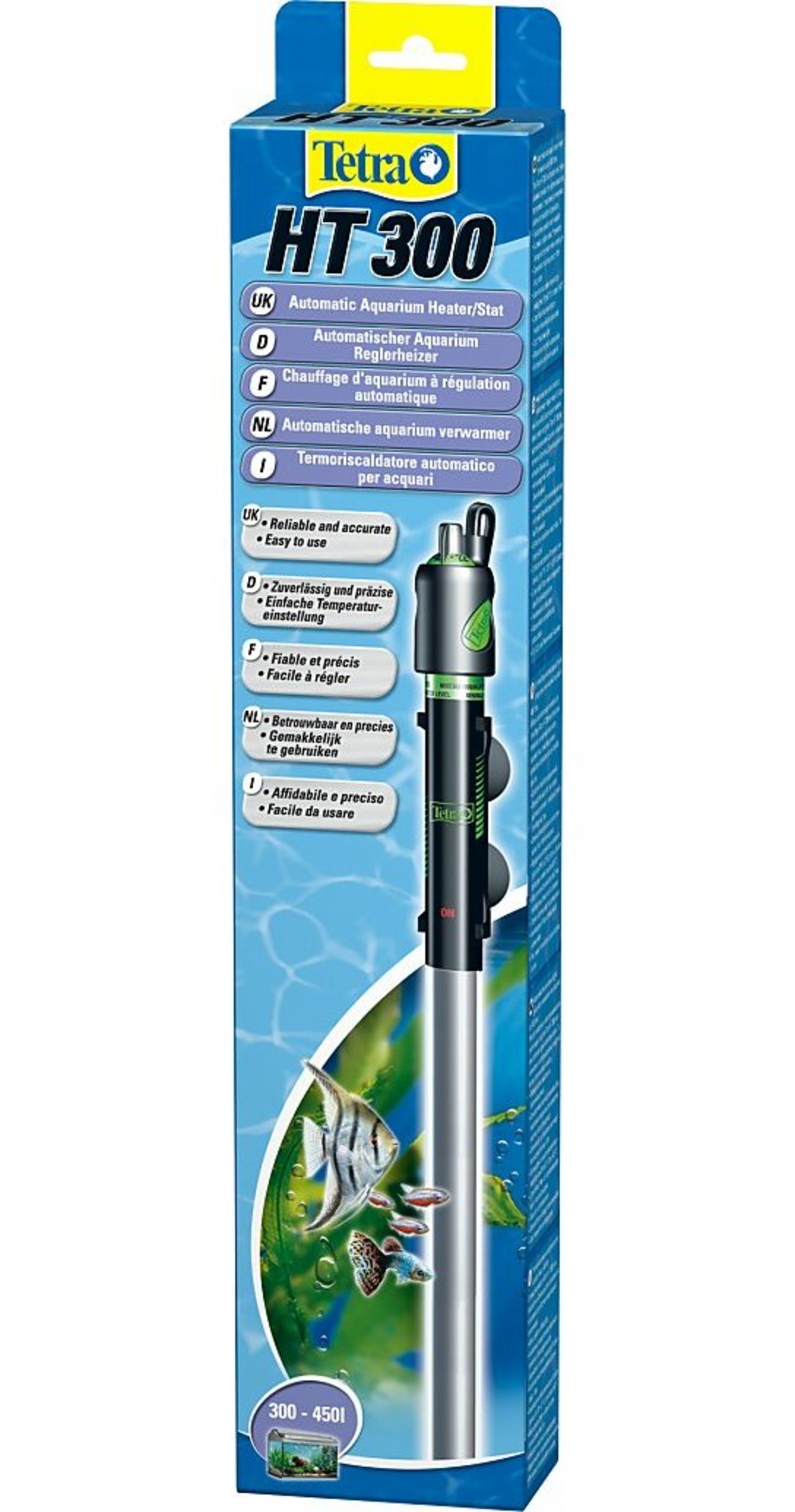 טטרה גוף חימום עם טרמוסטט 300W