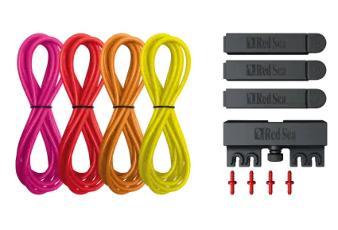 סט צינורות למשאבת מינון כולל קליפס רד סי - RED SEA DELUXE DOSING PUMP TUBE KIT