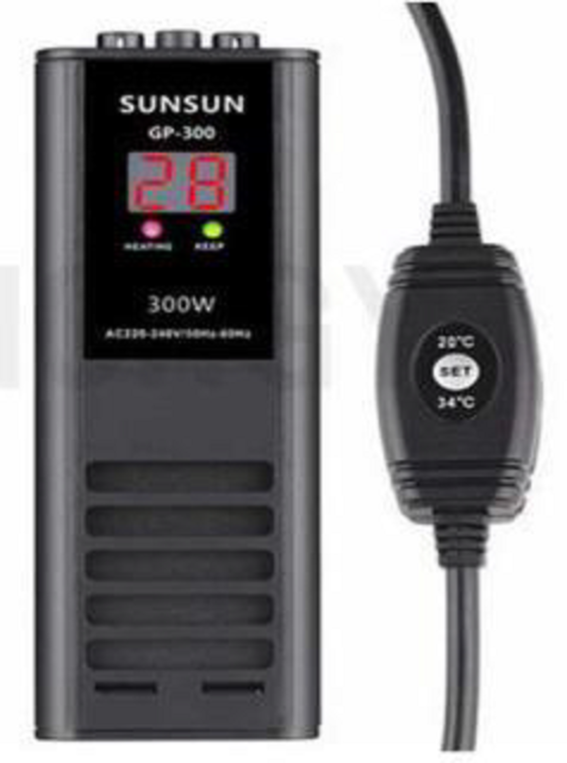 גוף חימום חכם 300W-1,000W סאן סאן - SunSun Intelligent Aquarium Heater