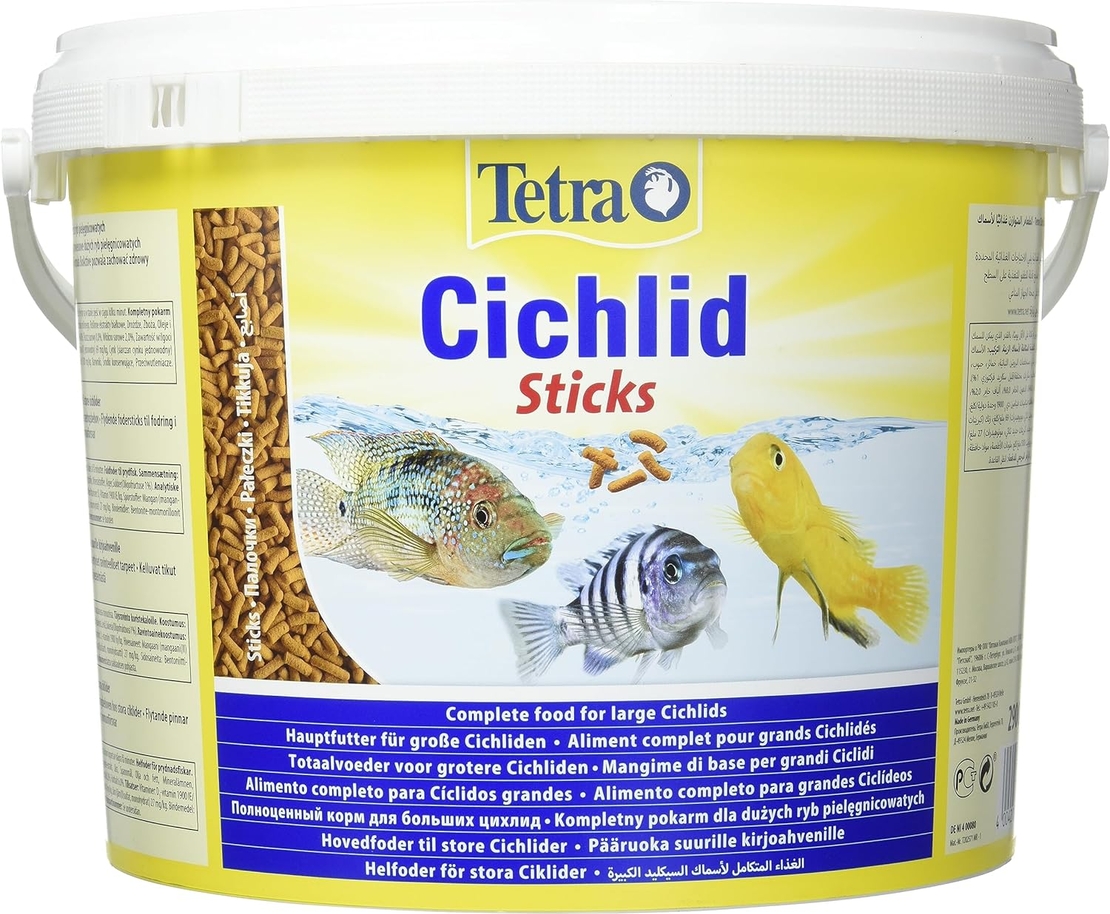 טטרה ציקליד סטיקס  10 ליטר - Tetra Cichlid Sticks 10L