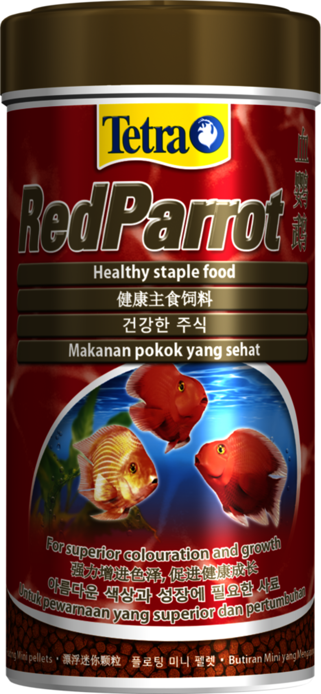 טטרה פרוט לדגי תוכי 1 ליטר - Tetra Red Parrot 1L