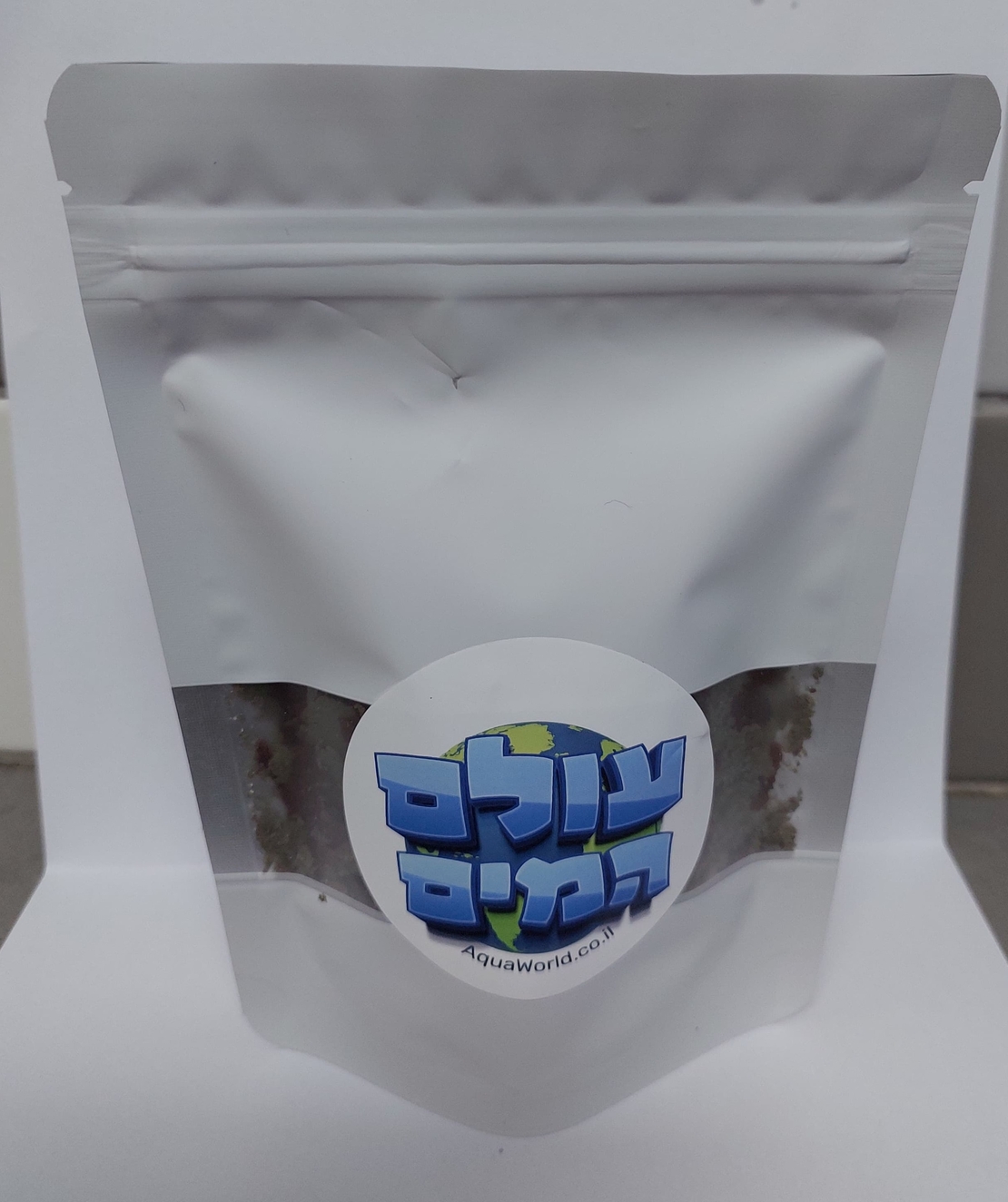 מזון טיפולי לדגים לטפילים חיצוניים ופנימיים מזון גרגרים 55 גרם - Medicated food For cure of External and Internal Parasites  Pellets 55g