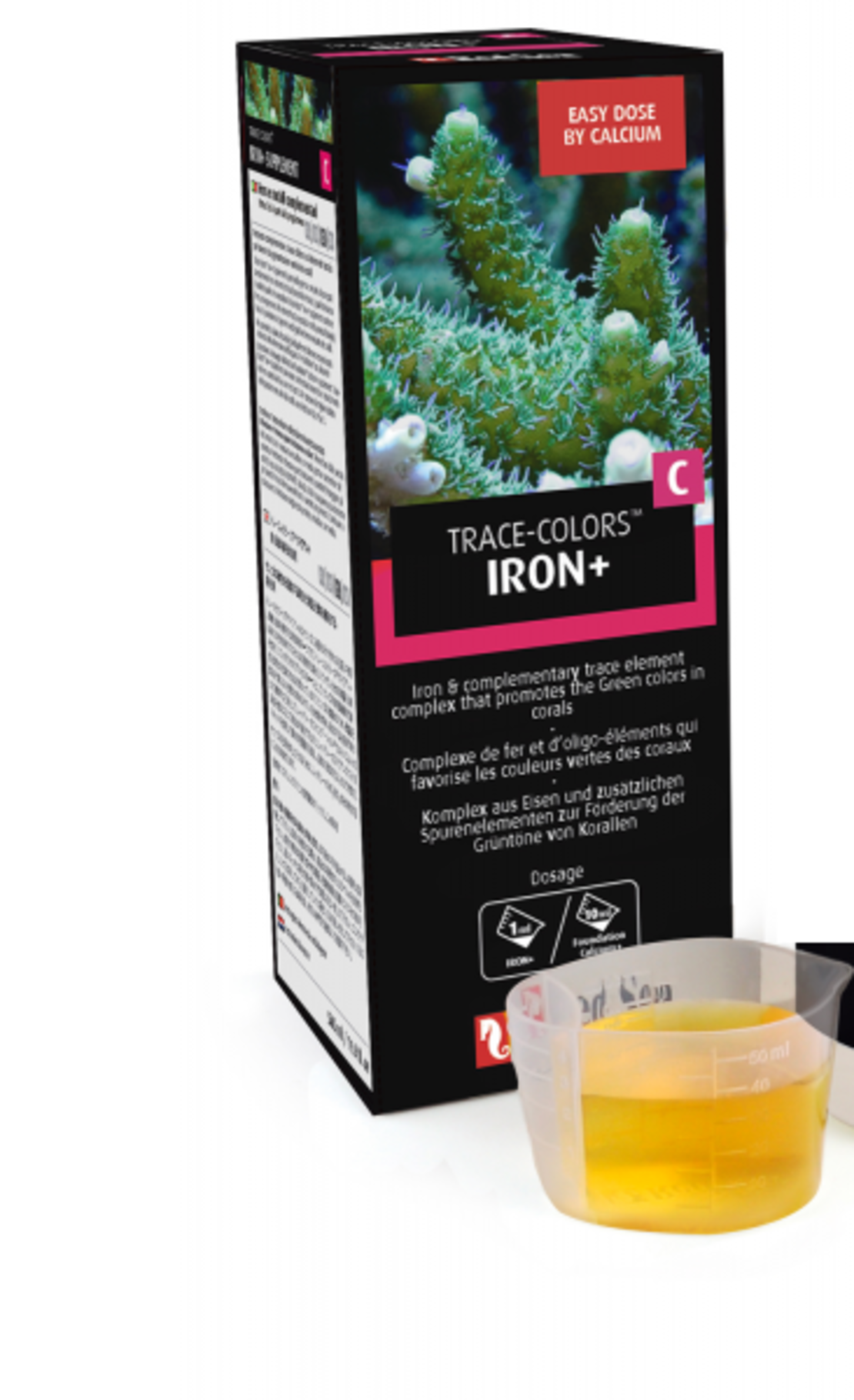 תוסף ברזל+ טרייס קולורס C רד סי 500 מ”ל - IRON+ TRACE COLORS C