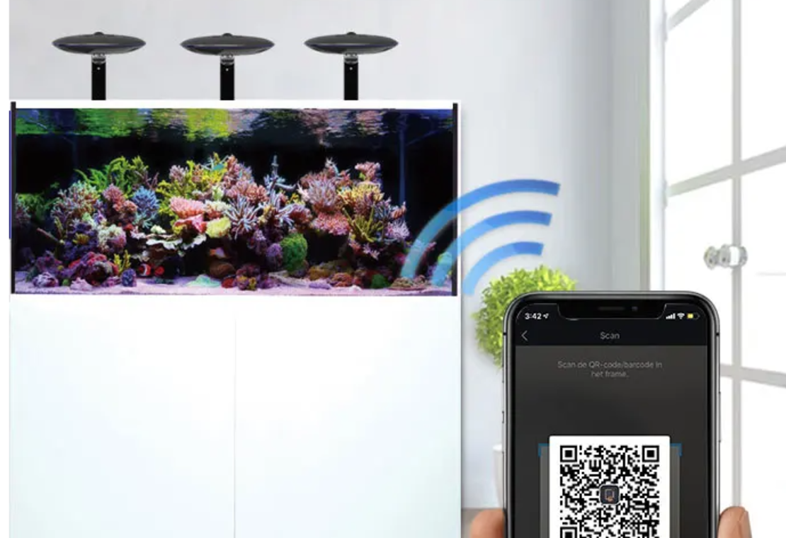 גוף תאורה זטלייט UFO 50W/90W לאקווריום ריף - Zetlight UFO Reef Coral Aquarium 55W/90W Light