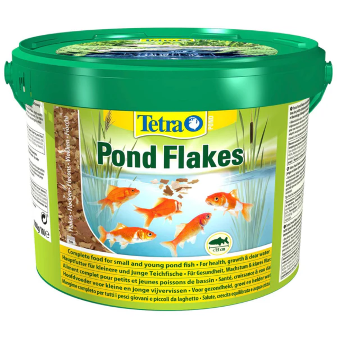טטרה פונד פלקס 10 ליטר - Tetra Pond Flakes 10L