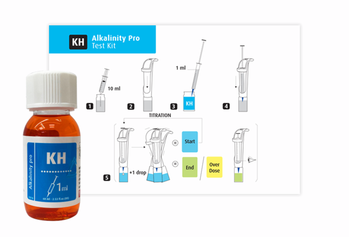 ערכת בדיקות מים משולש רד סי - RED SEA Foundation Pro Multi test kit