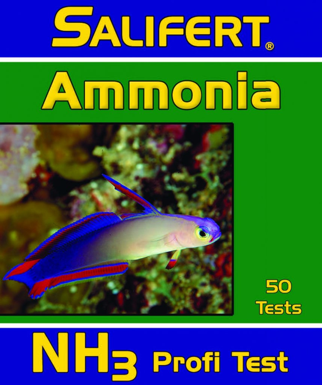 ערכת בדיקה אמוניה NH3 סליפרט Salifert NH3 Test Kit