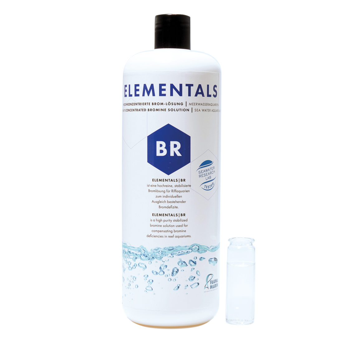 תוסף אלמנט BR ברום פאונה מארין ברומין 1 ליטר - Fauna Marin Element BR Bromine 1L