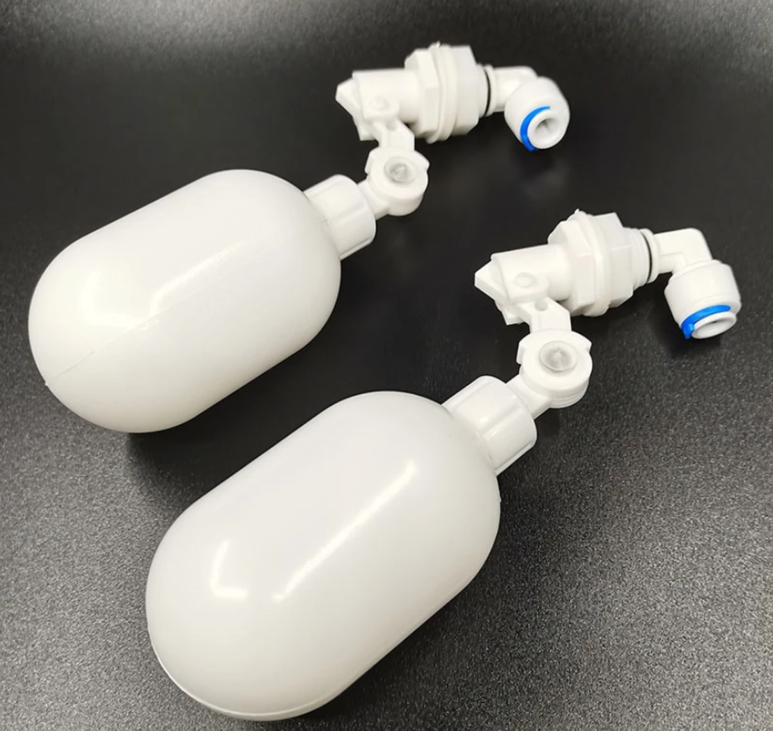 מצוף מכני לפיצוי אידוי (עליון או צדדי) - Reverse Osmosis Water level Float Valve