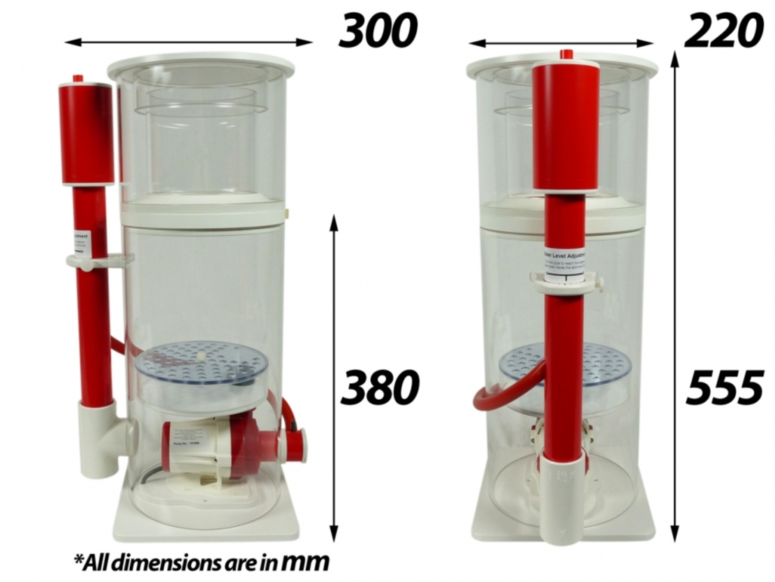 פורק חלבונים באבל קינג מיני 200 (עד 1000 ליטר) - Bubble King Protein Skimmer Mini 200
