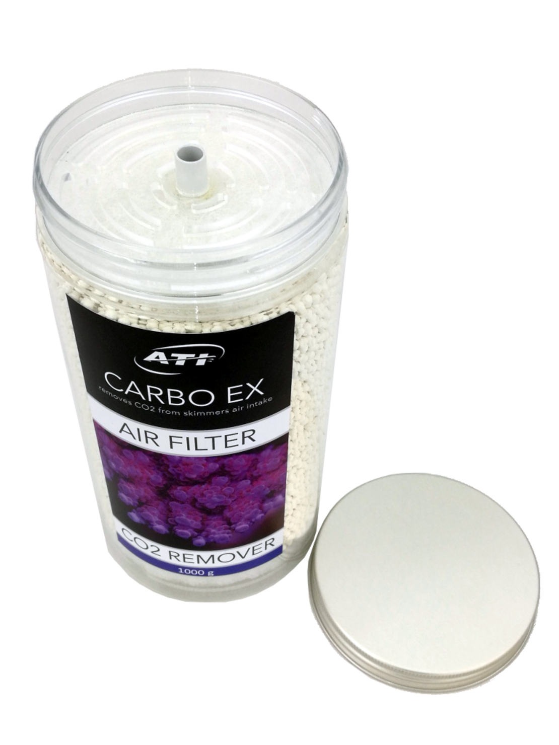 סופח CO2 קרבו אקס כולל קולונה 1.5 ליטר - ATI Carbo EX CO2 Remover 1.5L + Reactor