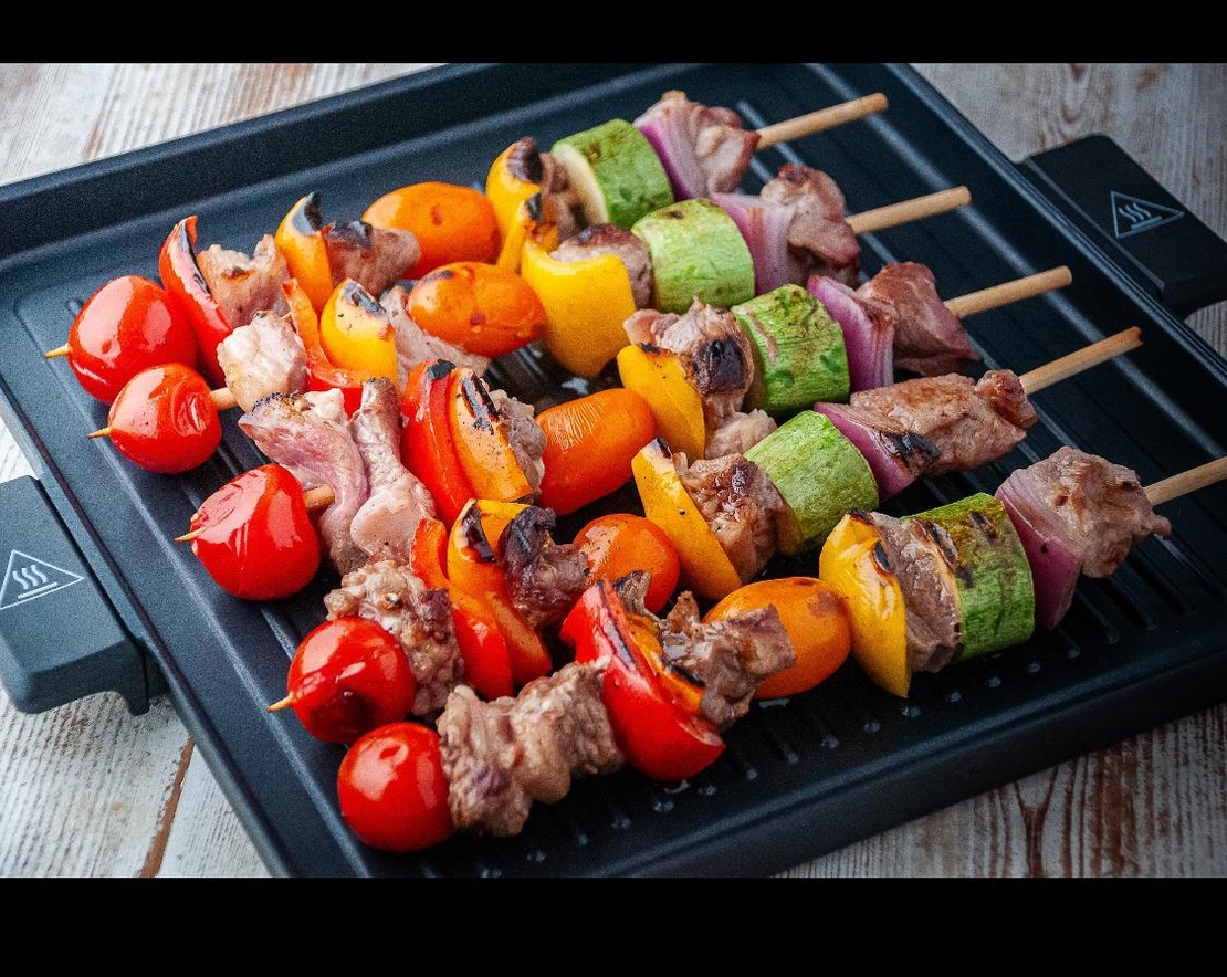 מג׳יק COOK & GRILL - פלטת אינדוקציה חשמלית עם סיר 6 לט' ופלטת גריל