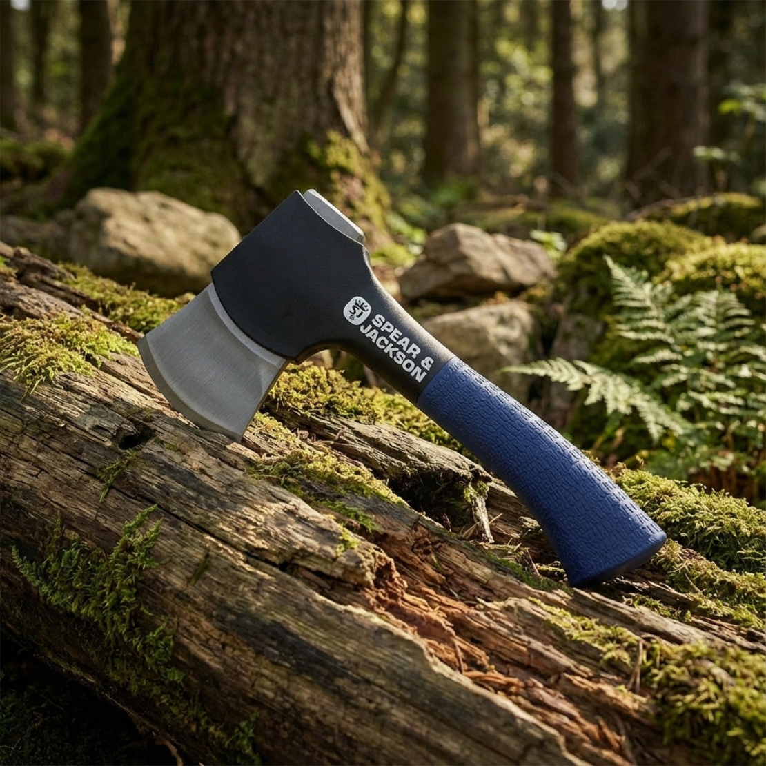 גרזן 400 גר' ידית פיברגלס, מושחז, ספיר-ג'קסון