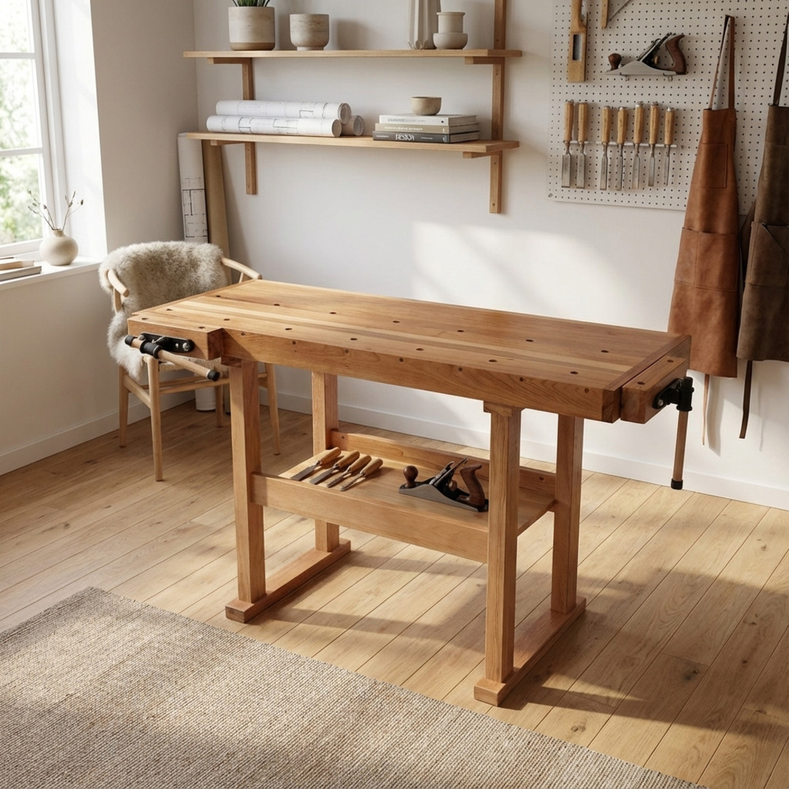 שולחן נגרים מקצועי כבד, בוק גרמני.- BURT 1915