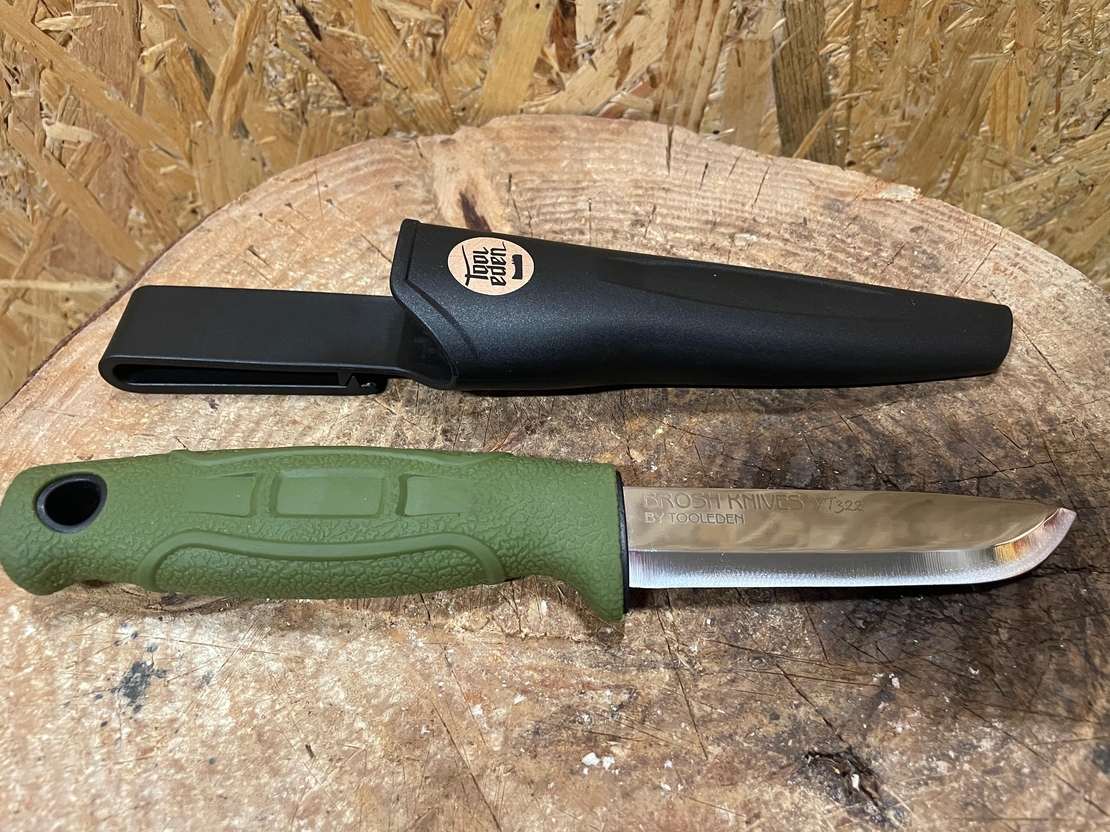 סכין עבודה אלחלד - BROSH KNIVES VT322