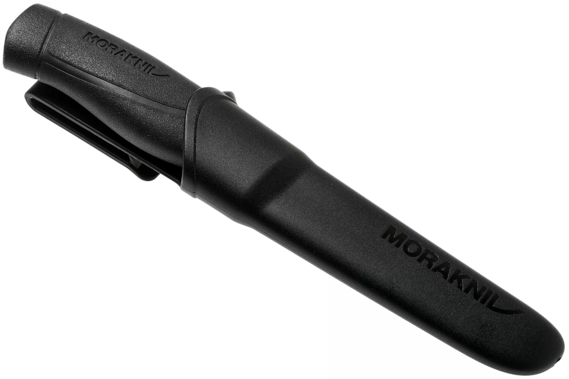 סכין מורה קומפניון אלחלד משודרגת, שחור - Morakniv Companion HD