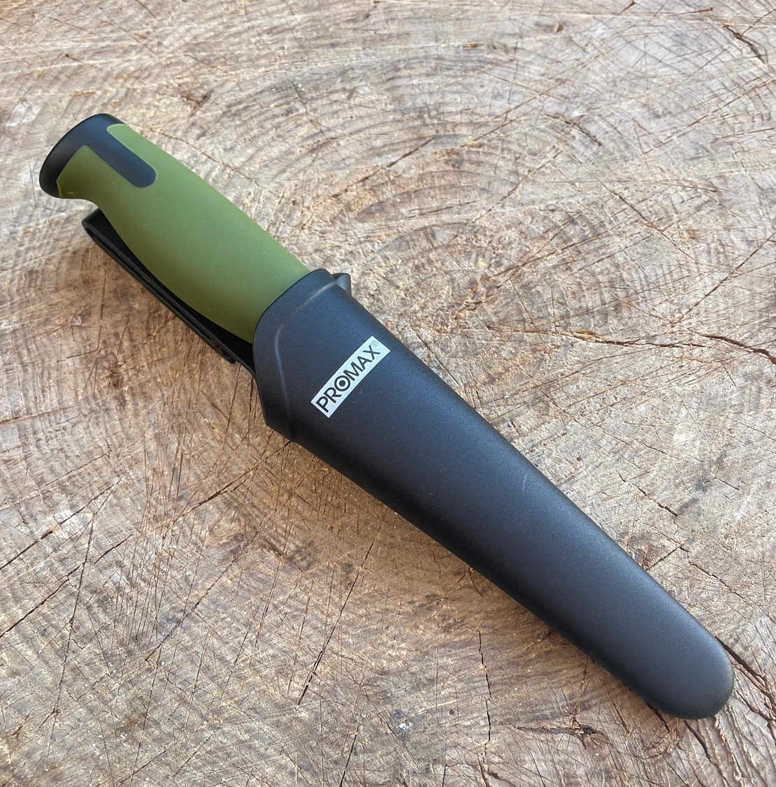 סכין עבודה אלחלד מושחרת - PROMAX BY BROSH KNIVES VT212
