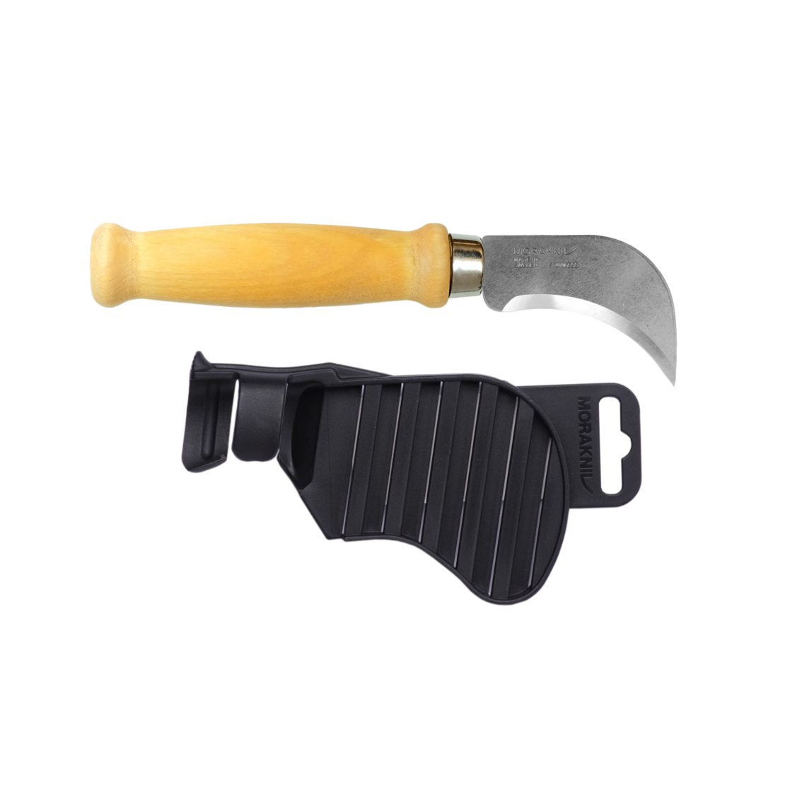 סכין קרס לעבודה ידית עץ, מורה-קניב שבדיה -  MORAKNIV ROOFING FELT KNIFE W/H