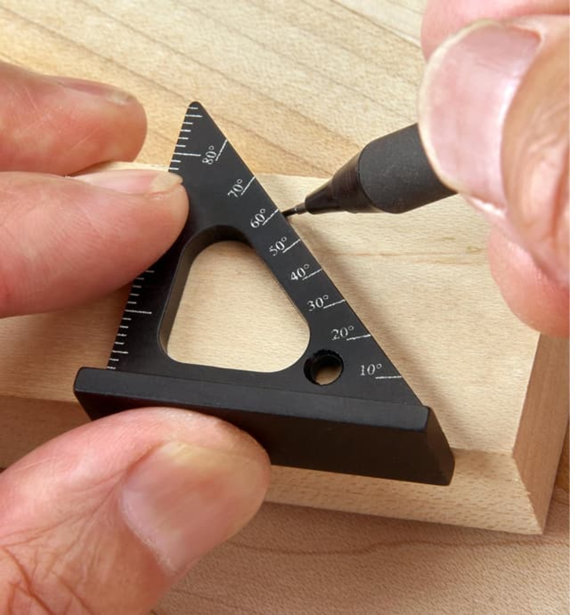 זוויתן כיס לסימון - VERITAS POCKET LAYOUT SQUARE