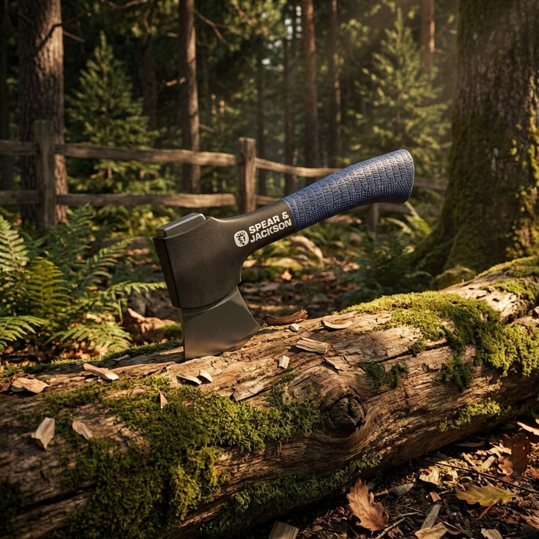 גרזן 400 גר' ידית פיברגלס, מושחז, ספיר-ג'קסון