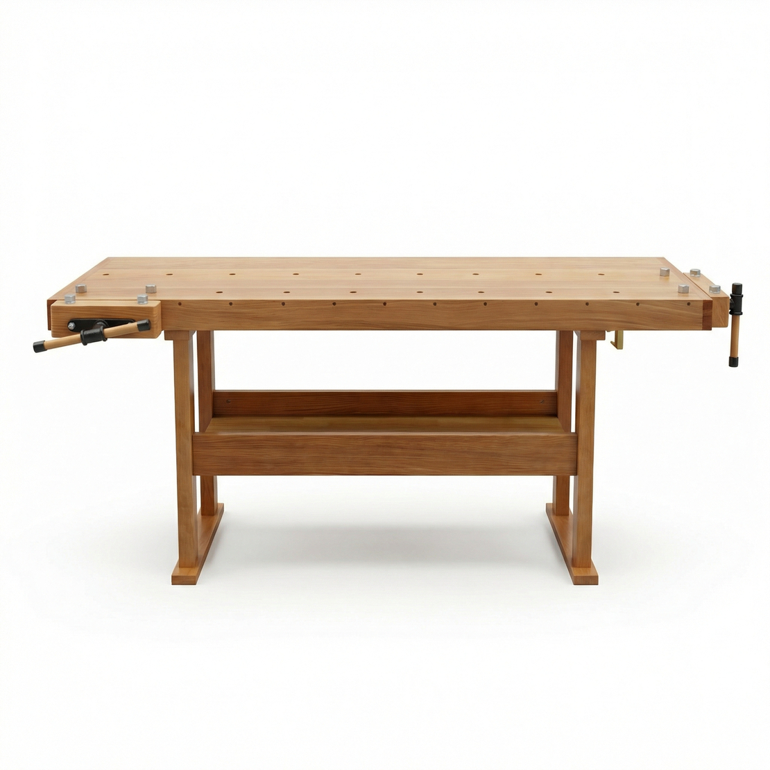 שולחן נגרים מעץ בוק גרמני כבד. BURT 1920