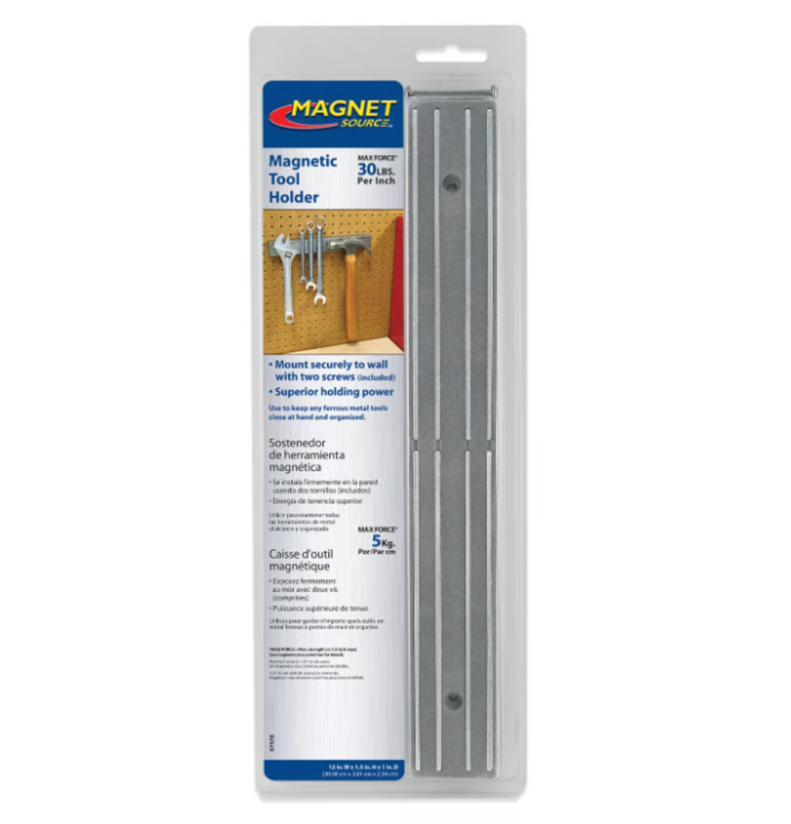 מתלה כלים מגנטי חזק, 30 ס