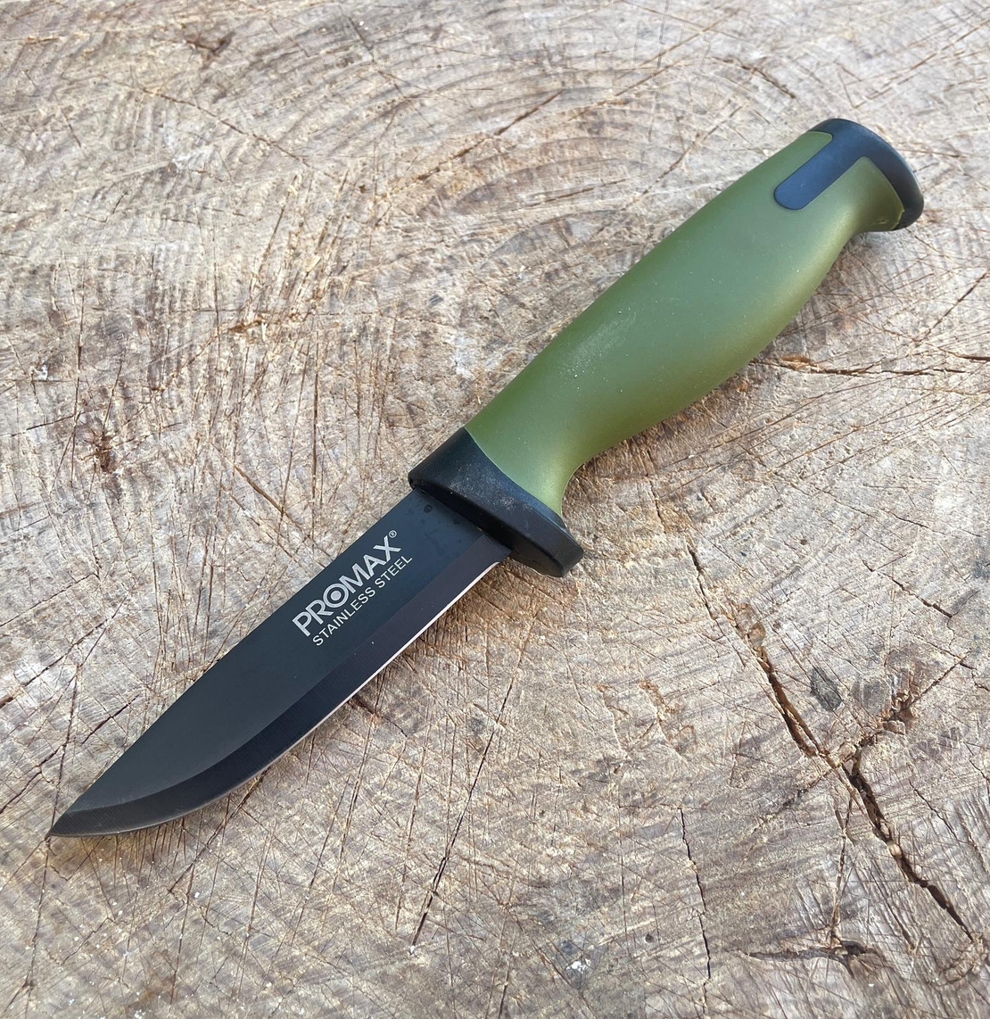 סכין עבודה אלחלד מושחרת - PROMAX BY BROSH KNIVES VT212