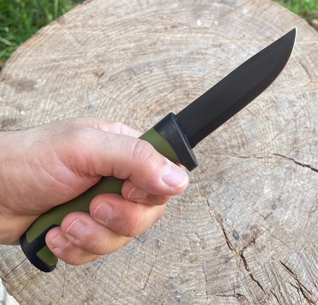סכין עבודה אלחלד מושחרת - PROMAX BY BROSH KNIVES VT212