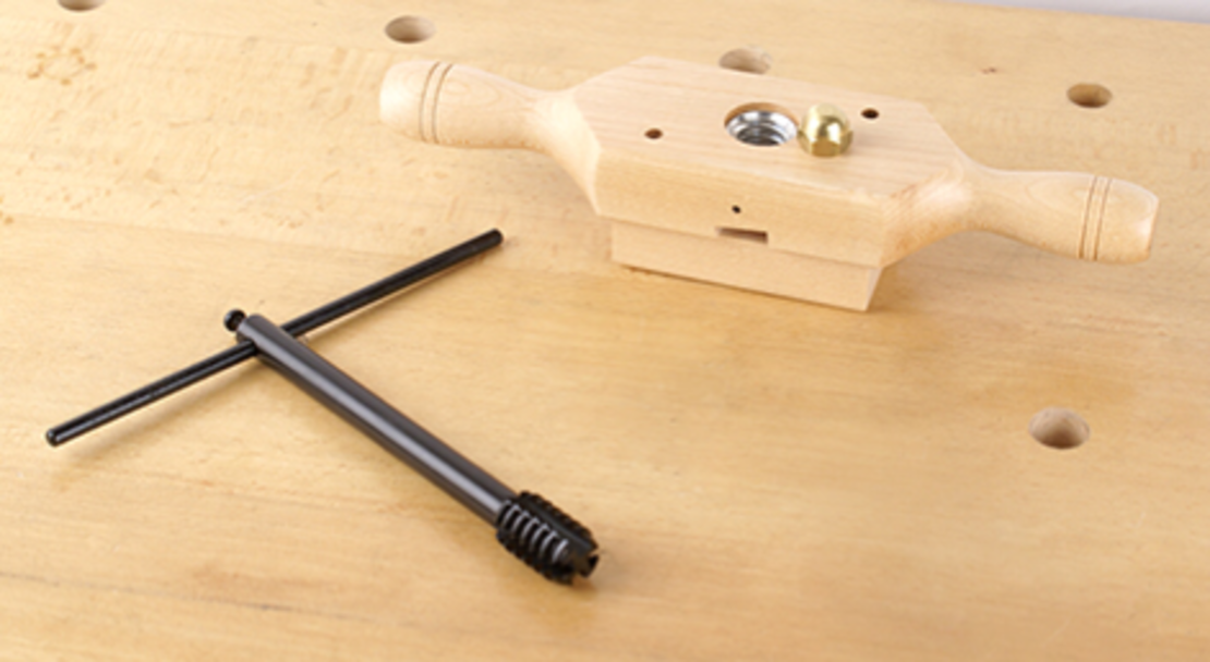 ערכת הברזה לעץ1.25”, 6 שיניים לאינץ