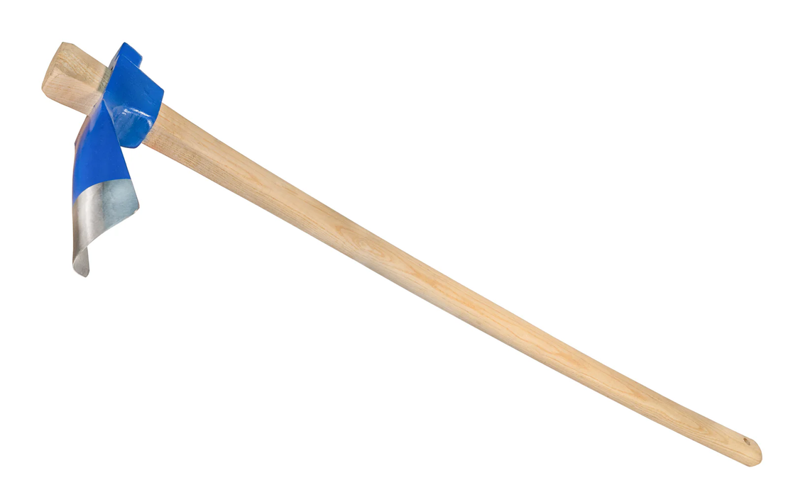 קרדום מעוגל, 70 מ”מ, 1000 גר, כולל ידית,  קירשן גרמניה