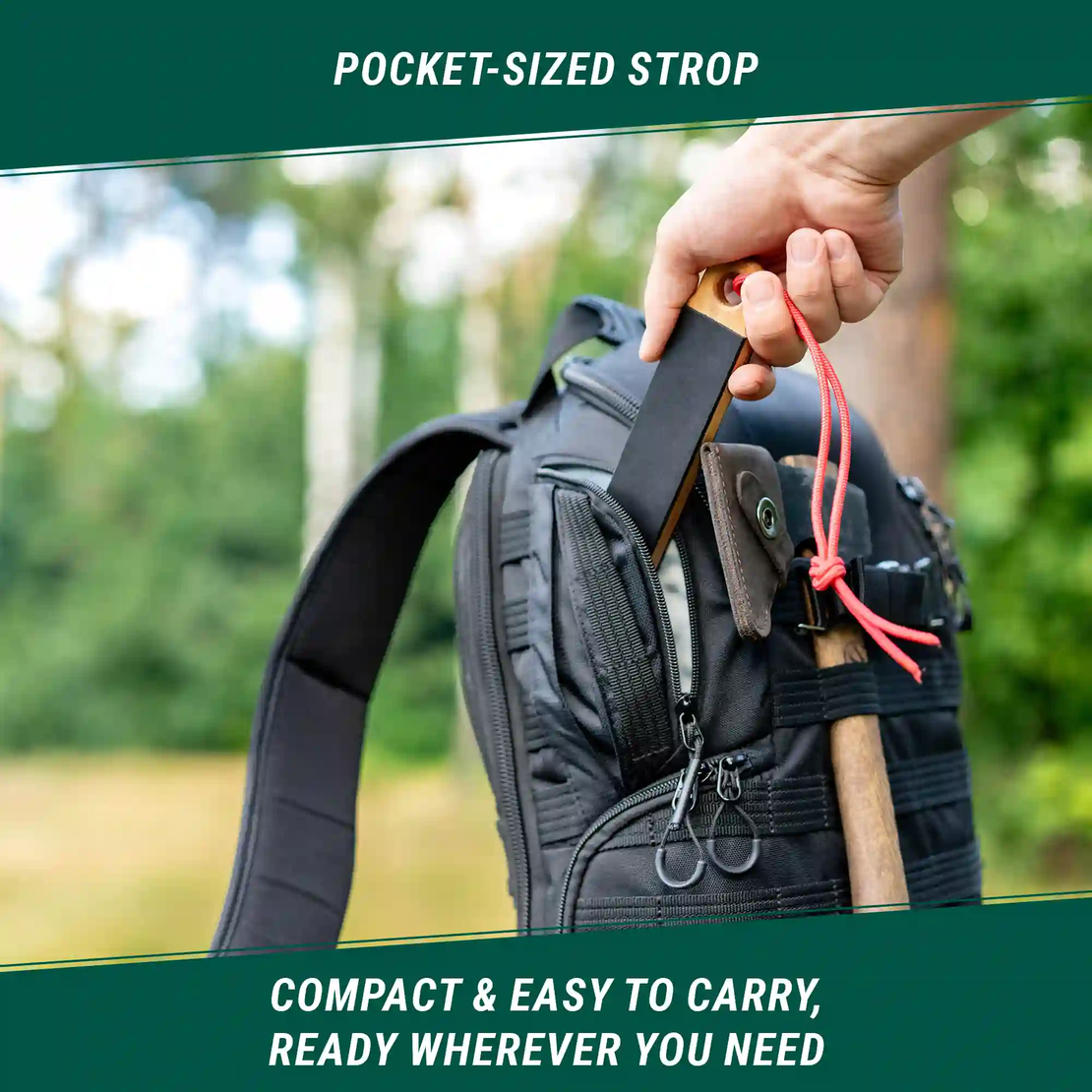 סטרופ עור דו צדדי קטן - BEAVERCRAFT LS9P02