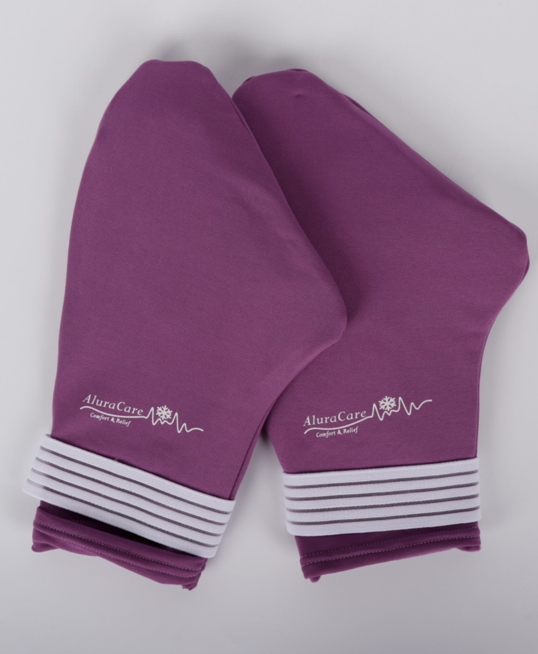 AluraCare Gloves, Socks & Cap Set – Reusable Gel Ice Packs for Hand, Foot & Head , סט כפפות וגרביים וכובע של AluraCare - שקיות  ג'ל רב פעמיות לחום וקור לידיים, רגליים וראש - מידה LARGE