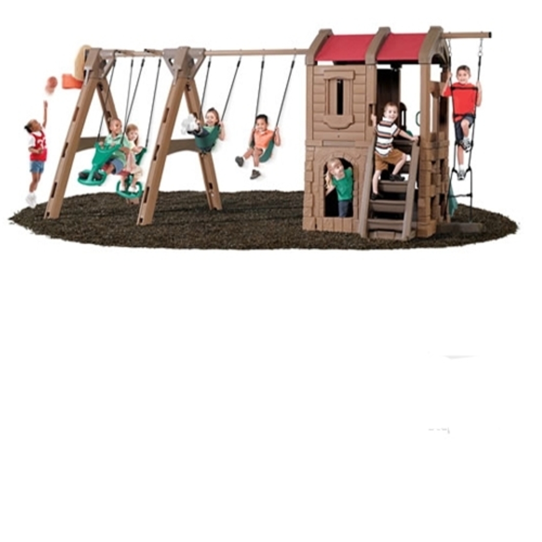 מתקן הרפתקאות רב תכליתי + סל