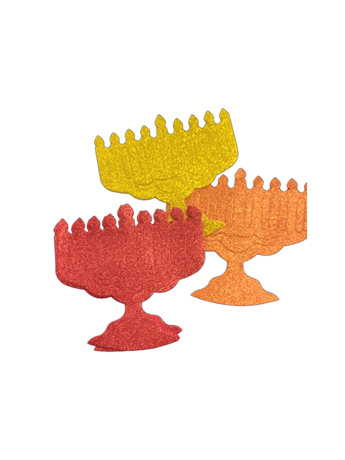 חיתוכי סול נוצץ חנוכיה 1/36