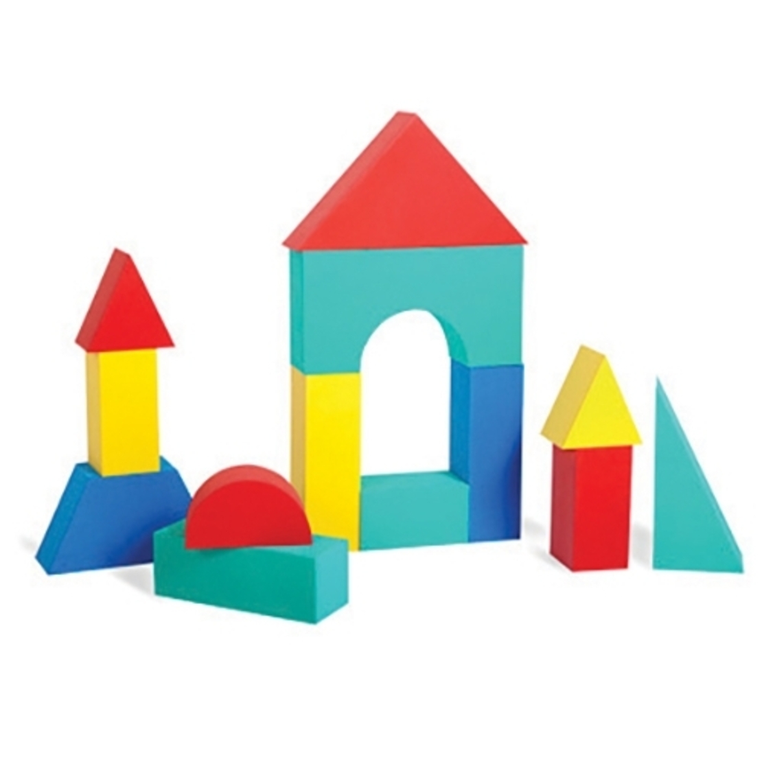 קוביות הרכבה ענק גמישות 16 חלקים FP