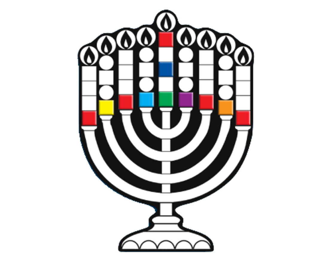 יצירה חנוכיה עם פסיפס סול 1/36